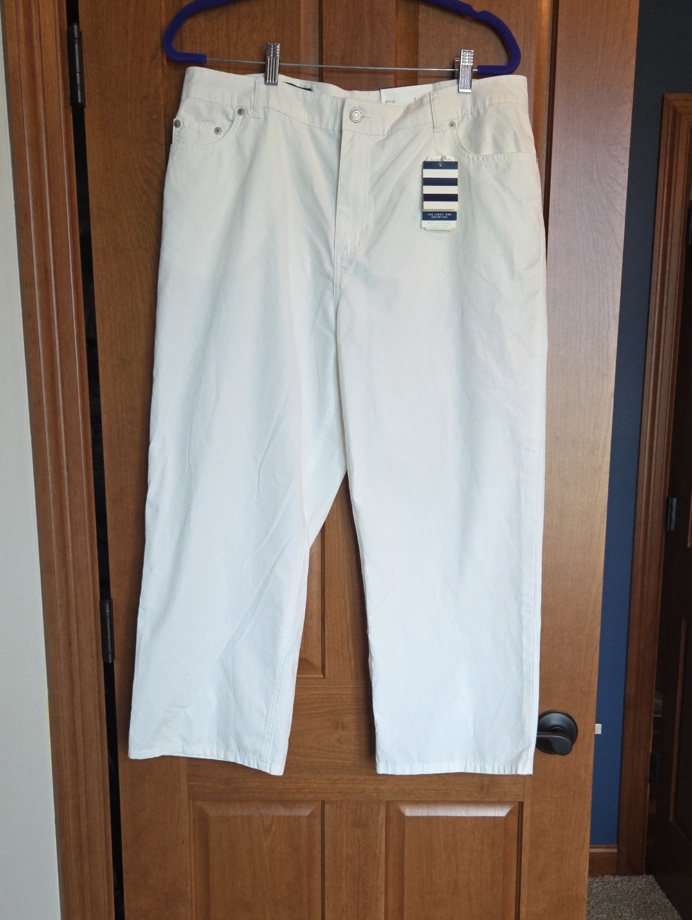 Lands' End Slim Fit Cropped Pant NWT